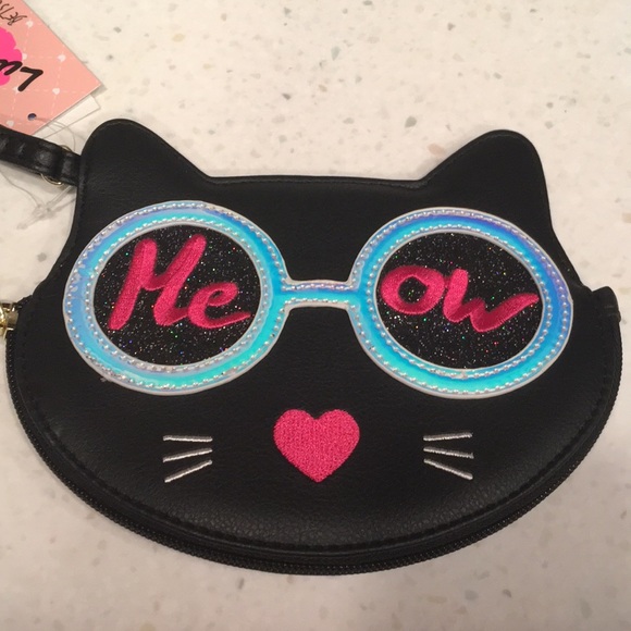 Betsey Johnson Handbags - Betsy Johnson Meow Cat Coin Purse
